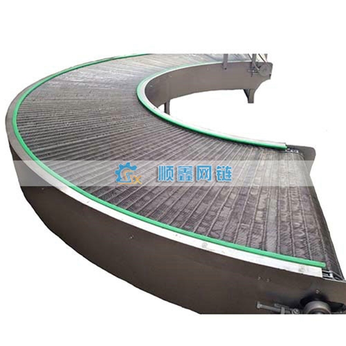 轉彎網(wǎng)帶輸送機